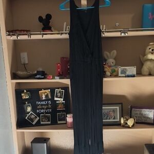 Black Sleeveless Jumpsuit